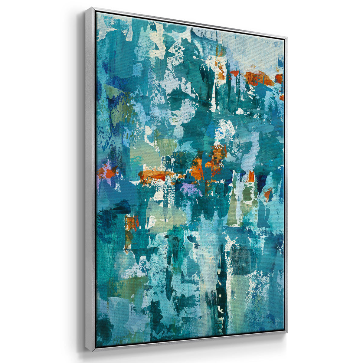 Reticent I - Framed Premium Gallery Wrapped Canvas L Frame - Ready to Hang