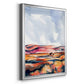 Chromatic Landscapes I - Modern Framed Canvas Print