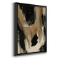 Baked Paintstrokes II - Modern Framed Canvas Print