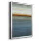 Beside the Blue I - Modern Framed Canvas Print