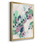 Tropical Branch Fresco II - Modern Framed Canvas Print