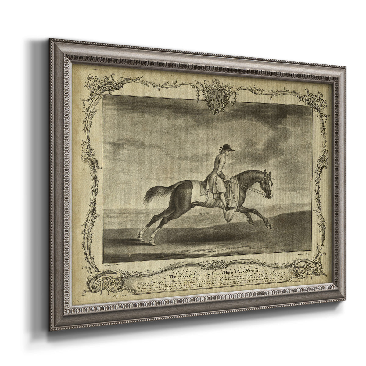 Distinguished Horses I Premium Framed Canvas- Ready to Hang