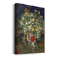 Bouquet of Flowers in a Vase - Canvas Art Print