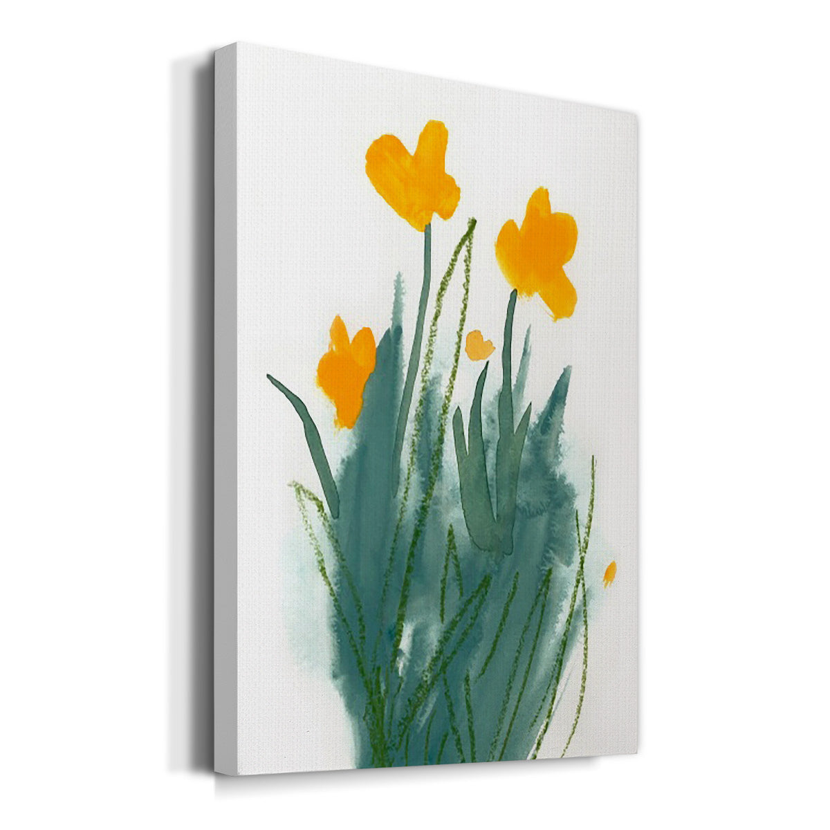 Daffodil Bunch I - Canvas Art Print