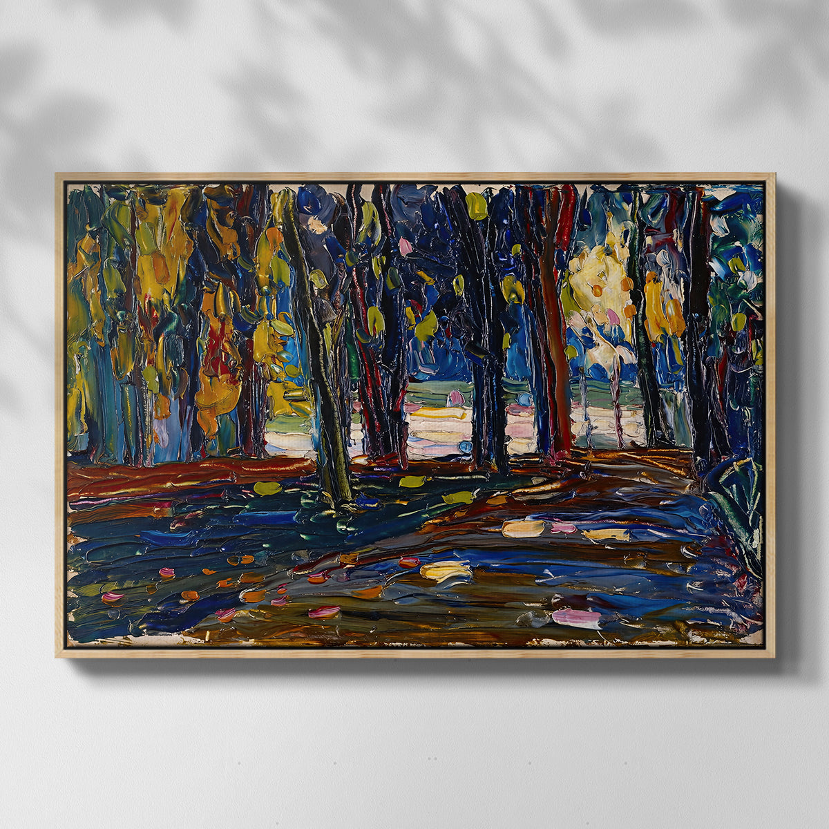 Autumn Study, 1908 - Floater Framed Canvas Print