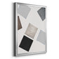 Block Encounter Revisit I - Modern Framed Canvas Print