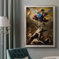 The Fall of the Rebel Angels - Ornate Framed Canvas Print
