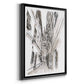 Europe Street Sketches III - Modern Framed Canvas Print