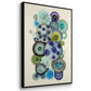 Geodes II - Framed Premium Gallery Wrapped Canvas L Frame - Ready to Hang