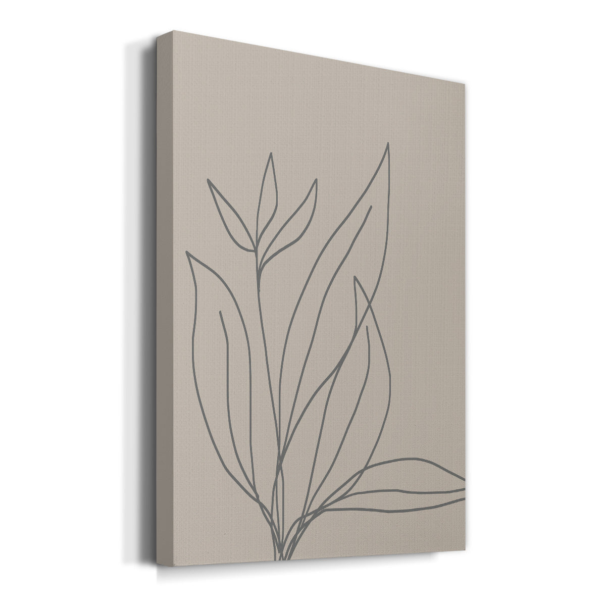 Neutral Lines I Premium Gallery Wrapped Canvas - Ready to Hang