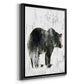 Bear Totem - Modern Framed Canvas Print