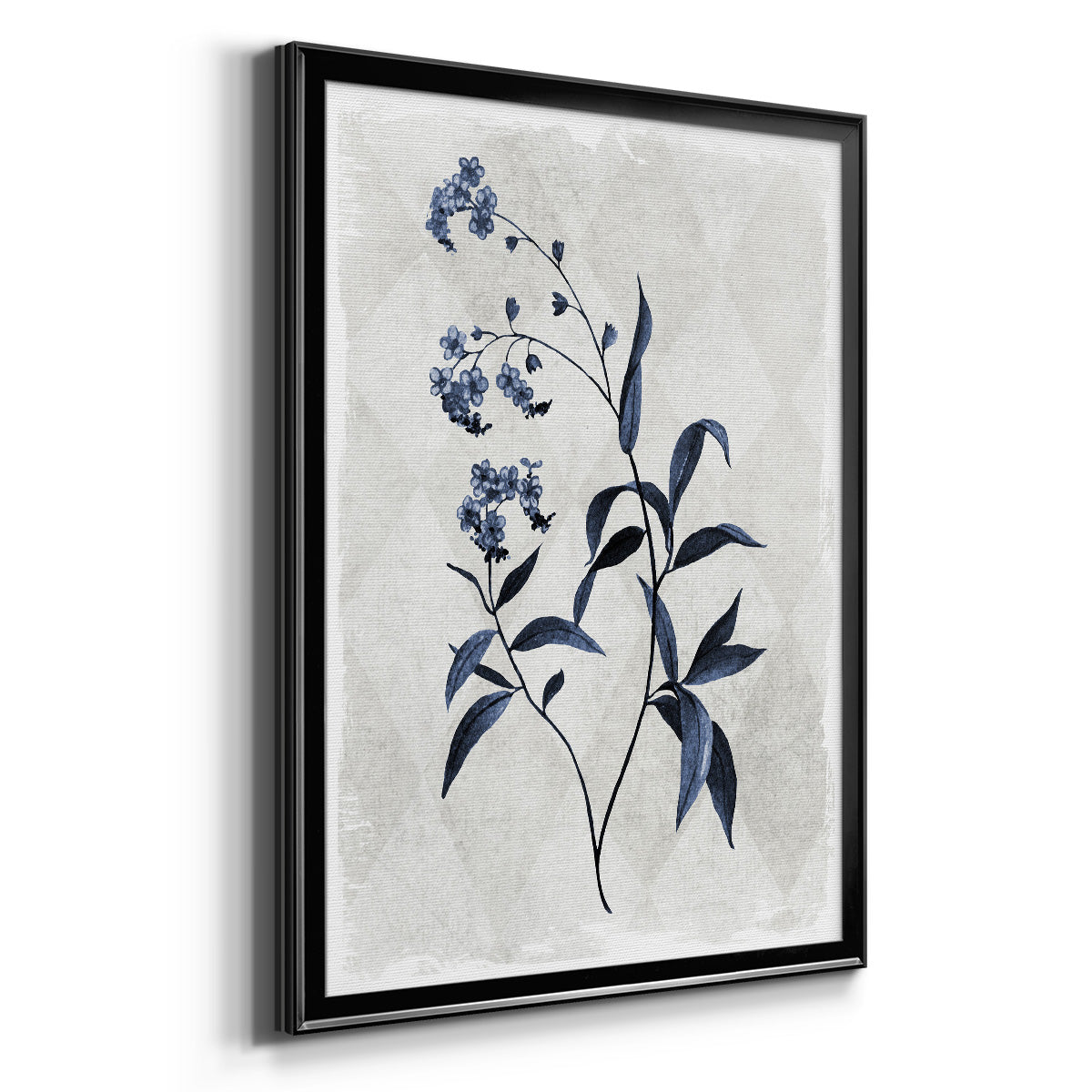 Harlequin Botanical I - Modern Framed Canvas Print