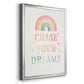 Sweet Unicorn III - Modern Framed Canvas Print