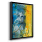 Aquatic Energy II - Modern Framed Canvas Print