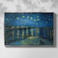 Starry Night Over the Rhône, 1888 - Floater Framed Canvas Print