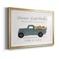 Fresh Sunflowers Truck - Modern Framed Art Print