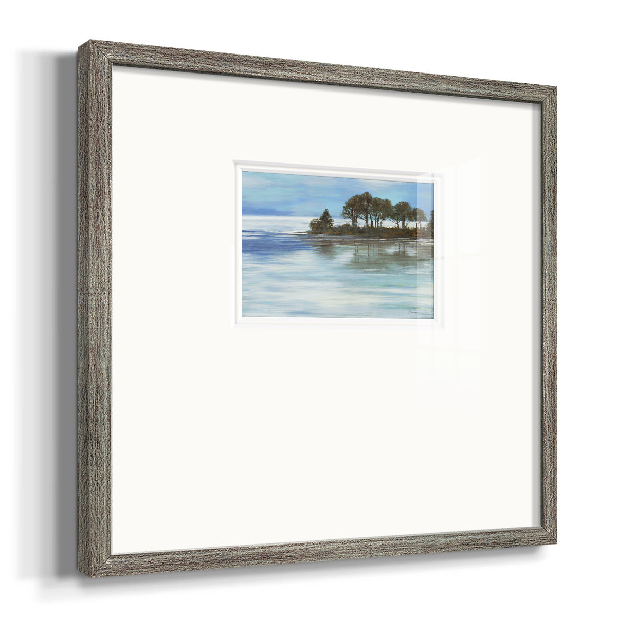 Setting The Mood Premium Framed Print Double Matboard