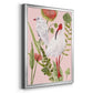 Birds in Motion II - Modern Framed Canvas Print