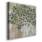 Teal Tree - Canvas Art Print