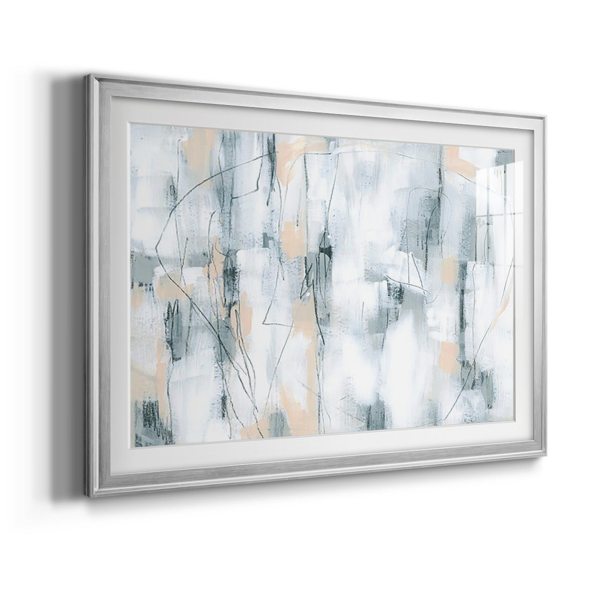 Stone Hatchmarks I Premium Framed Print - Ready to Hang