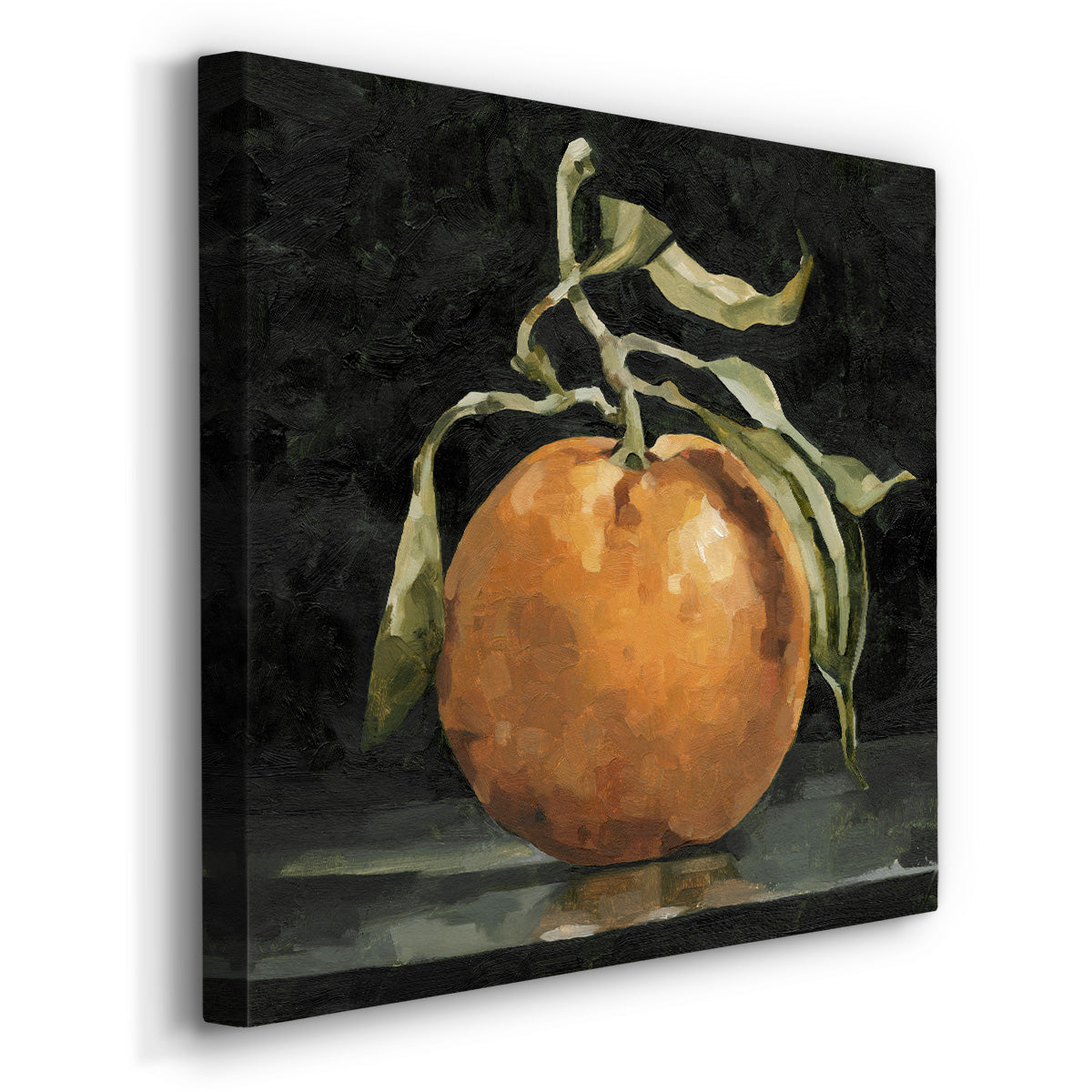 Dark Orange Deux II-Premium Gallery Wrapped Canvas - Ready to Hang