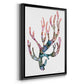 Sea Coral II - Modern Framed Canvas Print