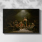 Low Church Devotion (Haugianerne), 1848 - Floater Framed Canvas Print