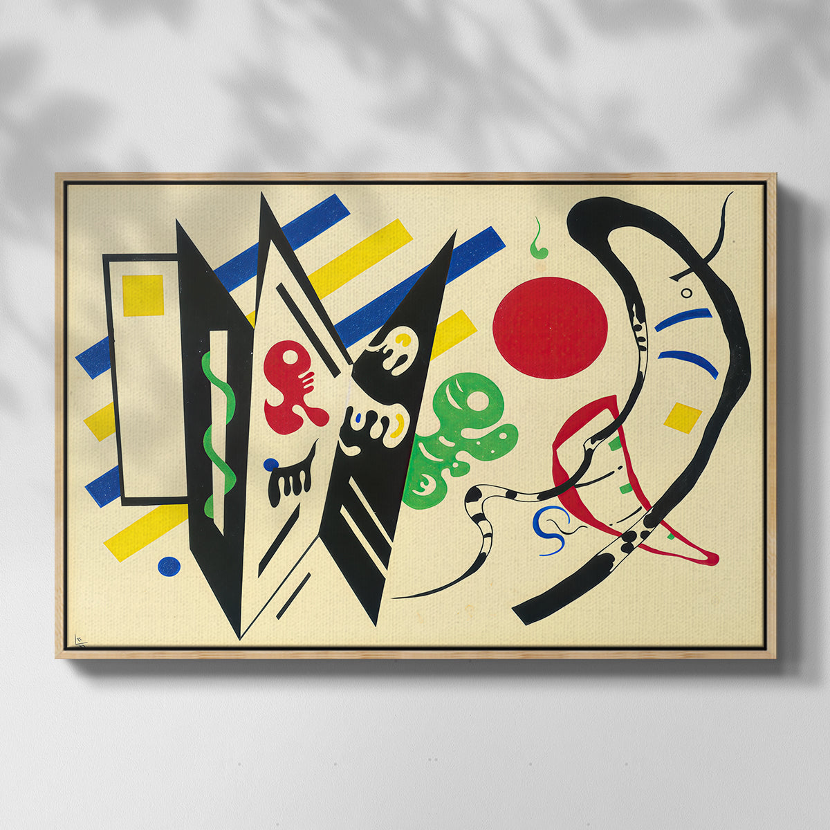 Reciprocity (Réciproque), 1935 - Floater Framed Canvas Print