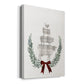 Yuletide Animals I Premium Gallery Wrapped Canvas - Ready to Hang