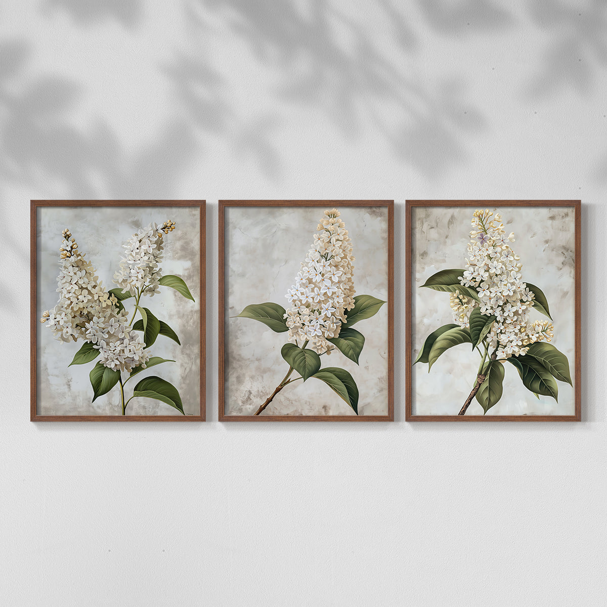 Floral Study Series LXXXVII - Restickable Framed Art Set