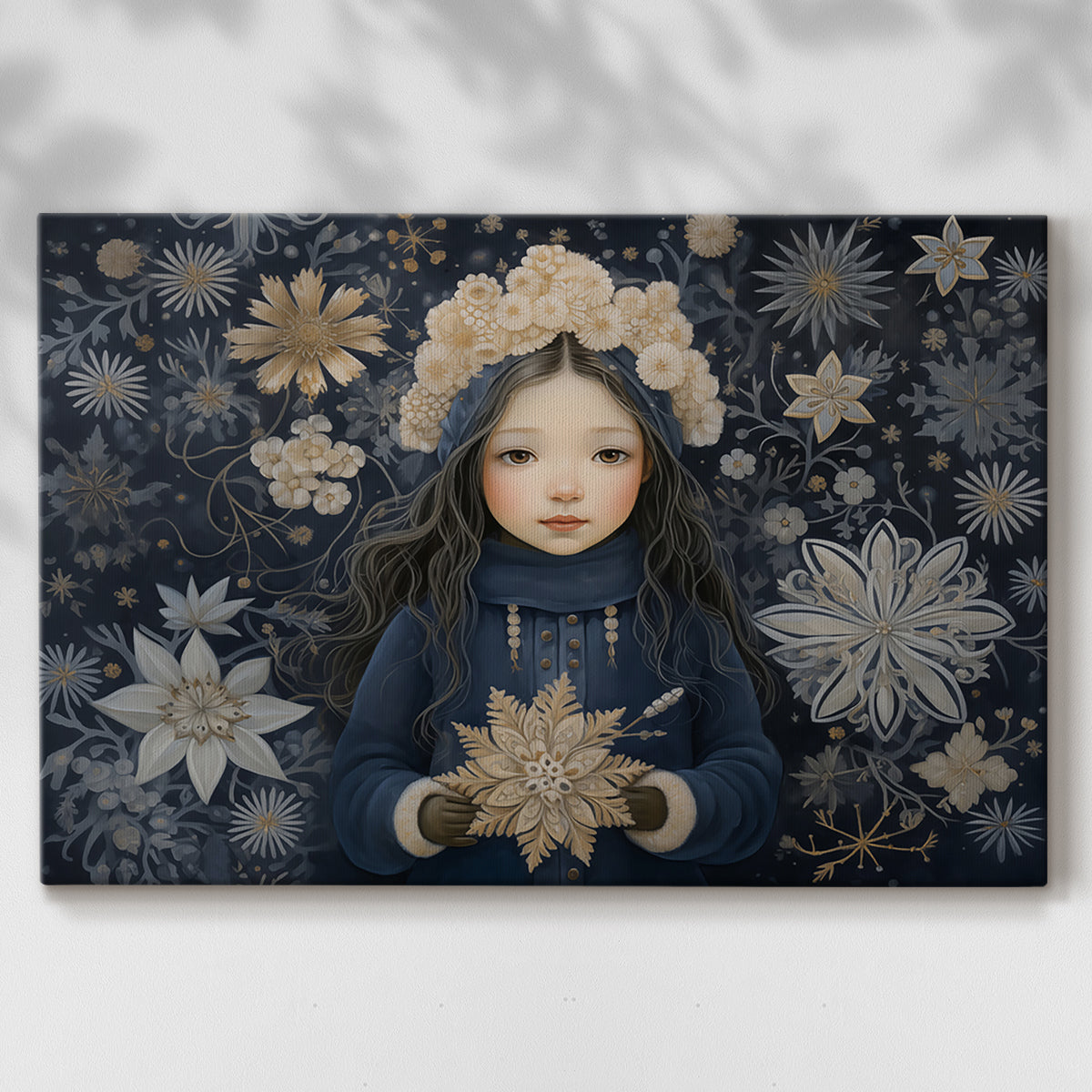 girl,flower,arrangement,floral,crown,bouquet,dark,background,intricate,design,beauty,nature,serenity,art,delicate,expression,winter,youth,elegance,patterns,holding,decoration,petals,flora,culture,portrait,creative,soft,whimsical,clothing,landscape,style,charm,hair,warmth,emotion,colors,peaceful