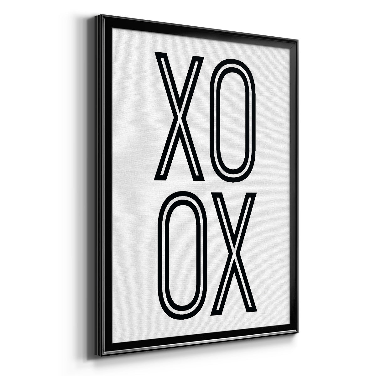 Bold Love I - Modern Framed Canvas Print