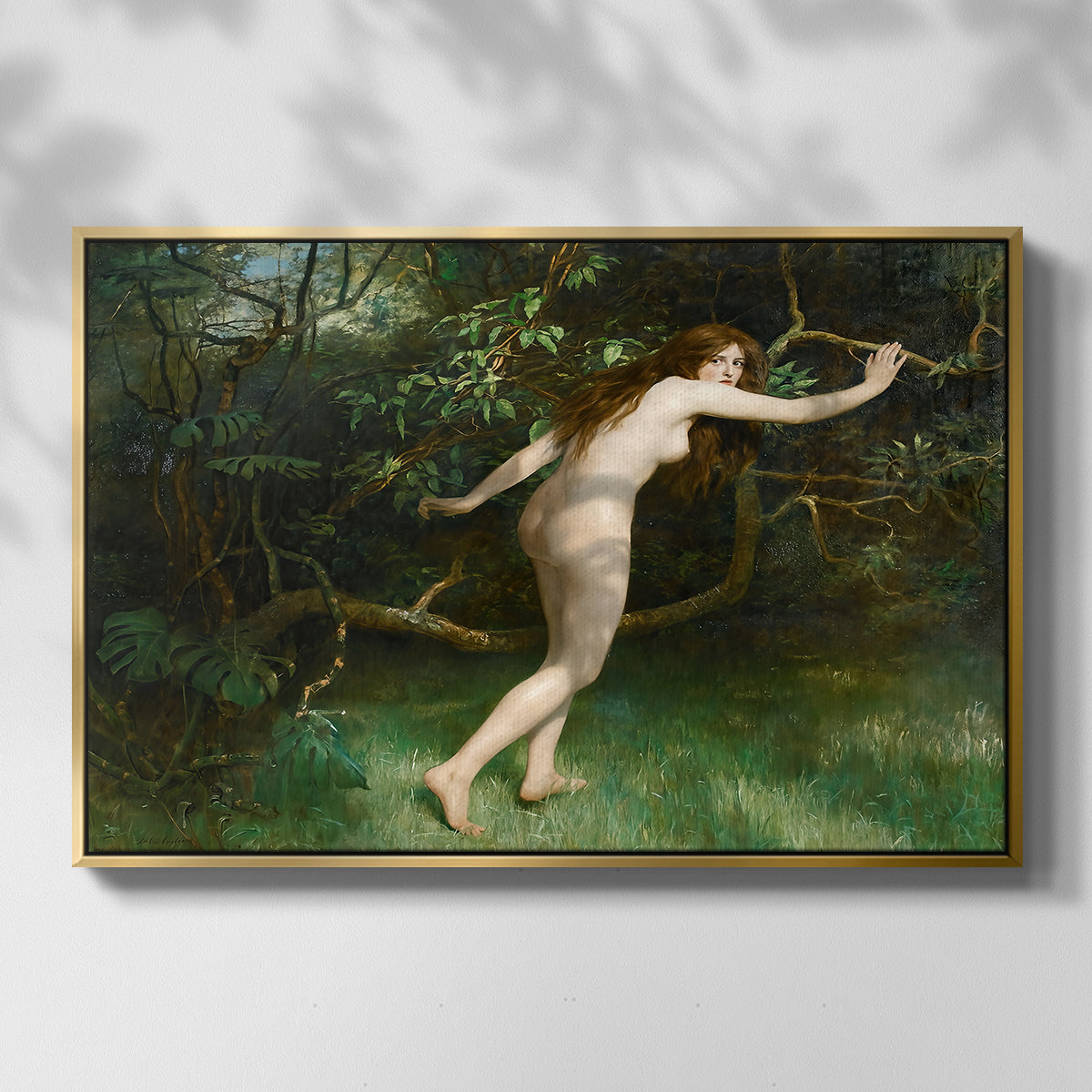 Eve, 1911 - Floater Framed Canvas Print
