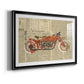 Vintage Red Premium Framed Print - Ready to Hang