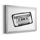 Cassette Sketch Premium Framed Print - Ready to Hang