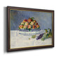 Still Life with Peaches and Grapes Premium Framed Canvas- Ready to Hang