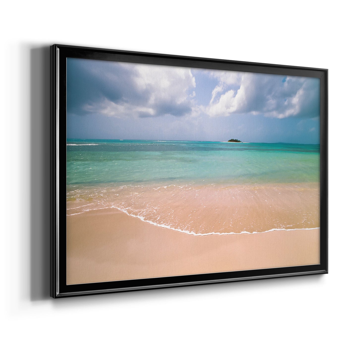 Clear Beach Premium Classic Framed Canvas - Ready to Hang