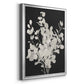 Misty Branches II - Modern Framed Canvas Print