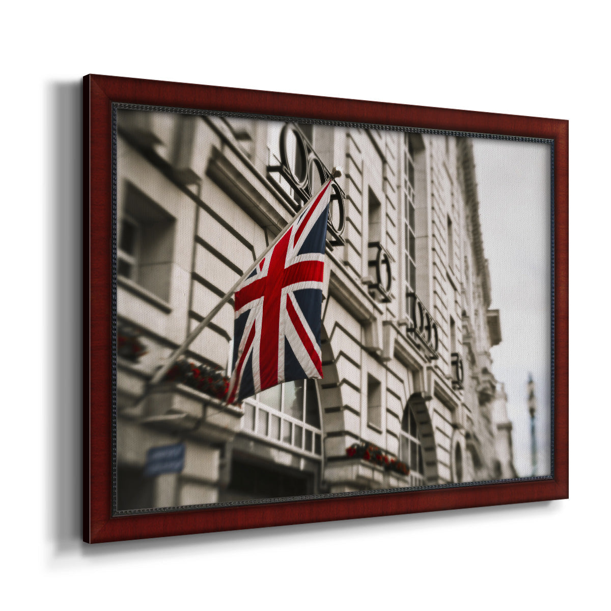 London Scene II Premium Framed Canvas- Ready to Hang