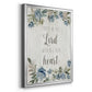 Trust in the Lord - Modern Framed Canvas Print