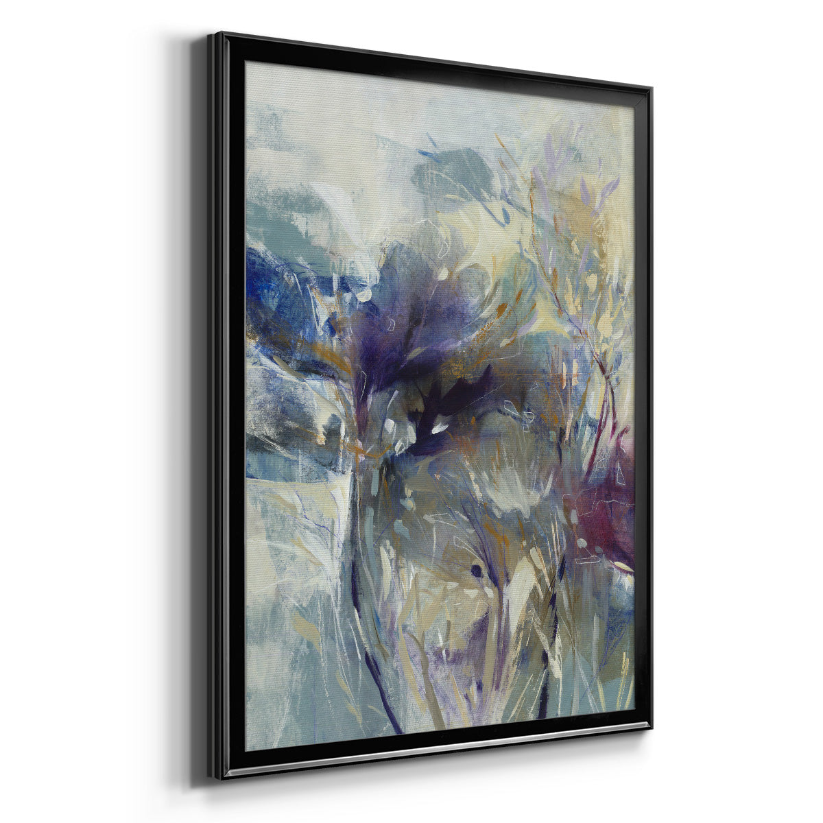 Meadow Saffron I - Modern Framed Canvas Print