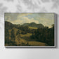 Landscape near Miesenbach, c. 1830 - Floater Framed Canvas Print