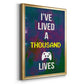 Gamer at Play I - Modern Framed Canvas Print