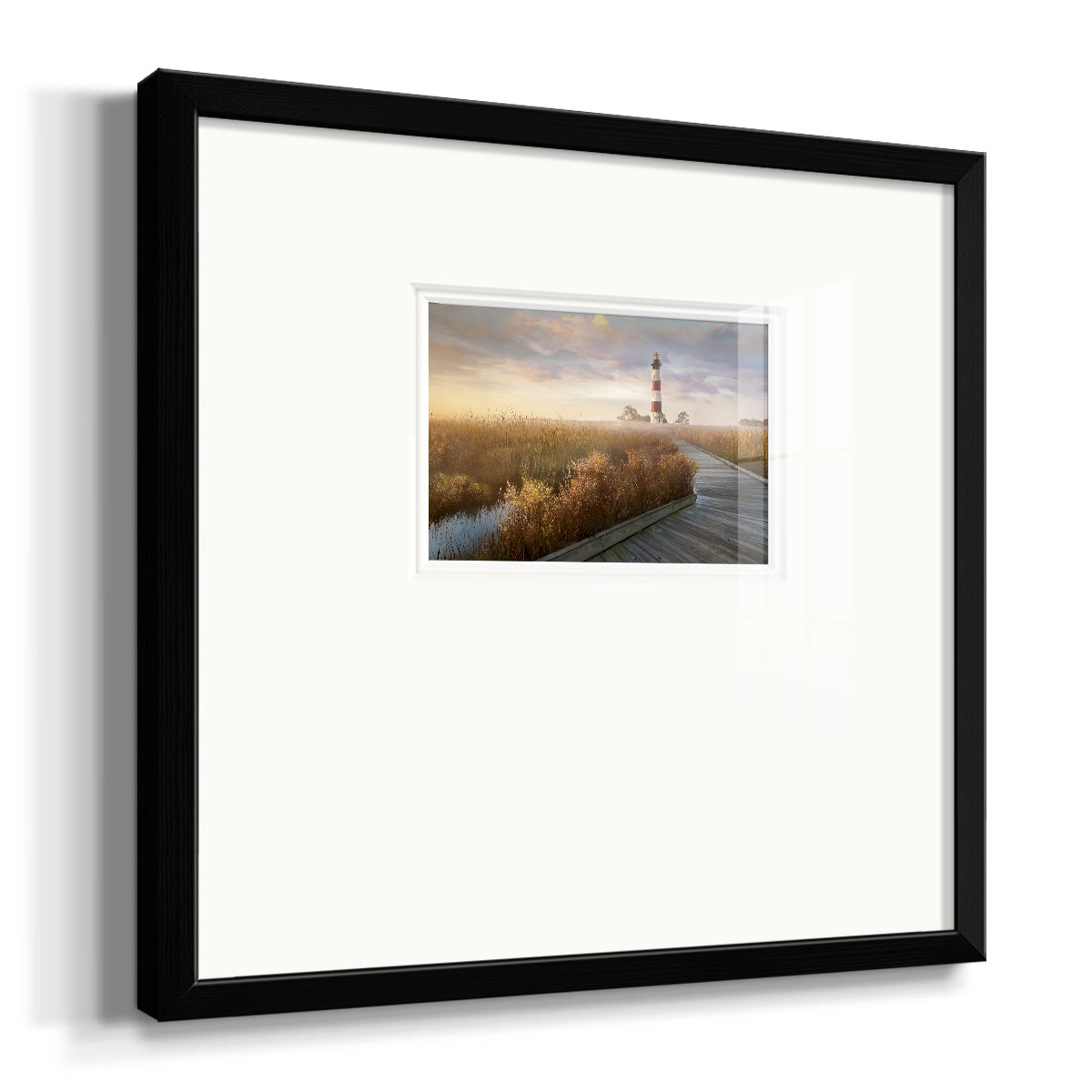 Private Path I Premium Framed Print Double Matboard