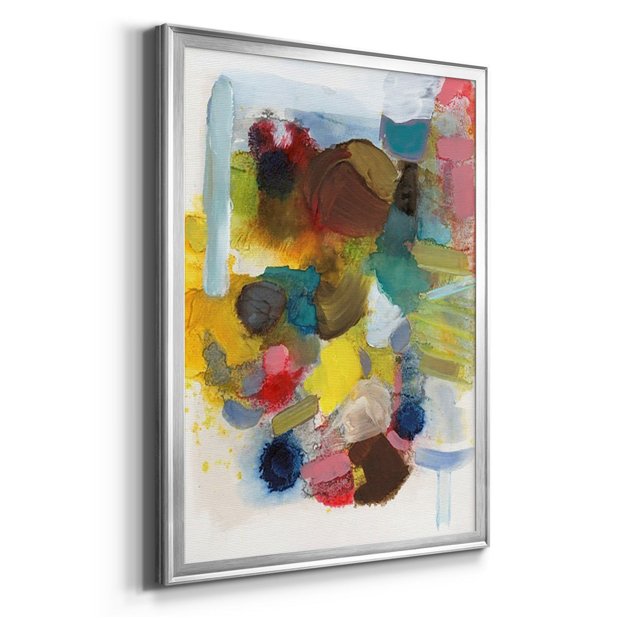 Everything at Once I - Modern Framed Canvas Print
