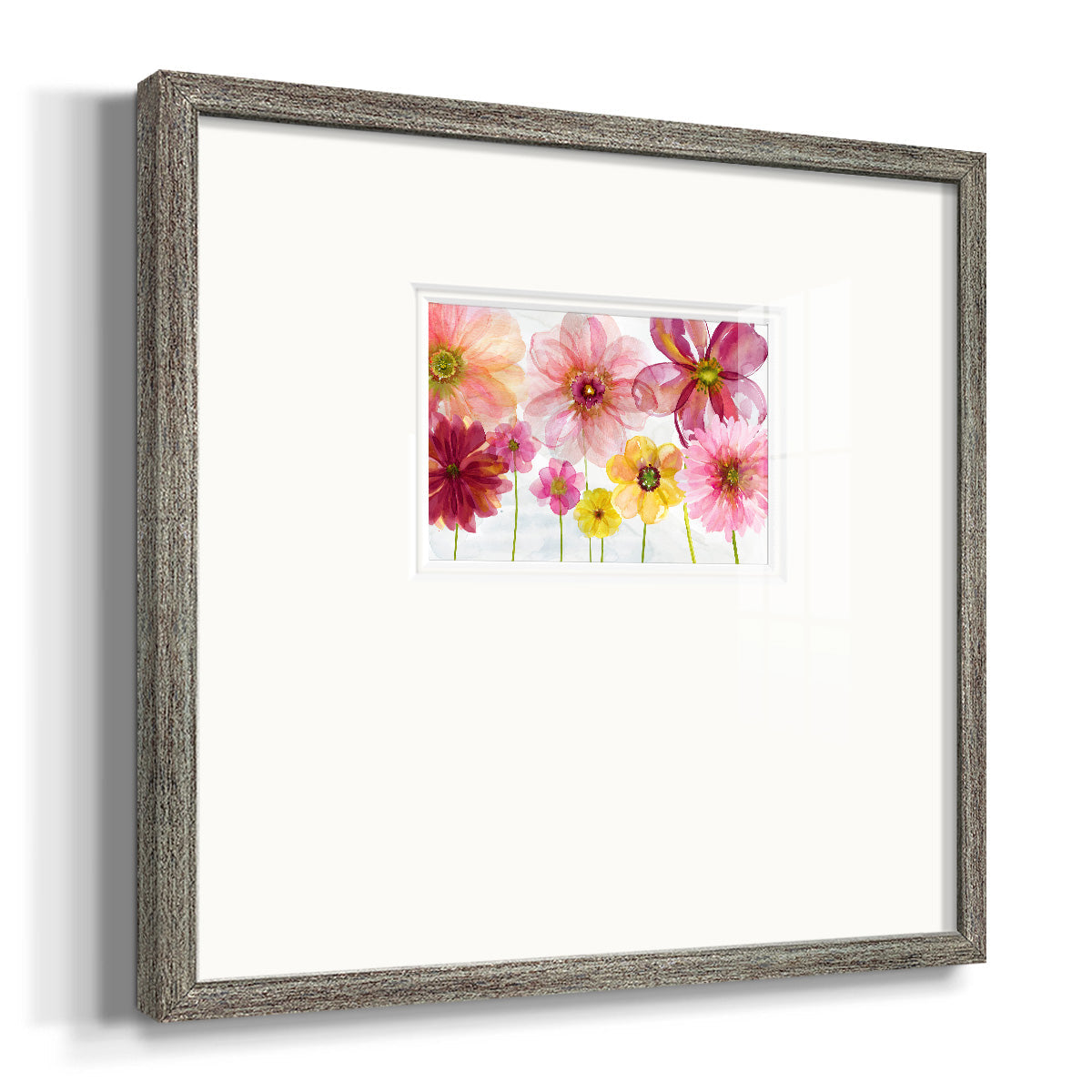 Pop Of Spring Premium Framed Print Double Matboard