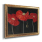 Poppy Trio I Premium Framed Canvas- Ready to Hang