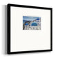 Santorini Saturday Premium Framed Print Double Matboard