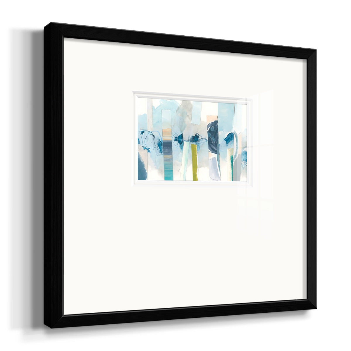 Liquid Strata I Premium Framed Print Double Matboard