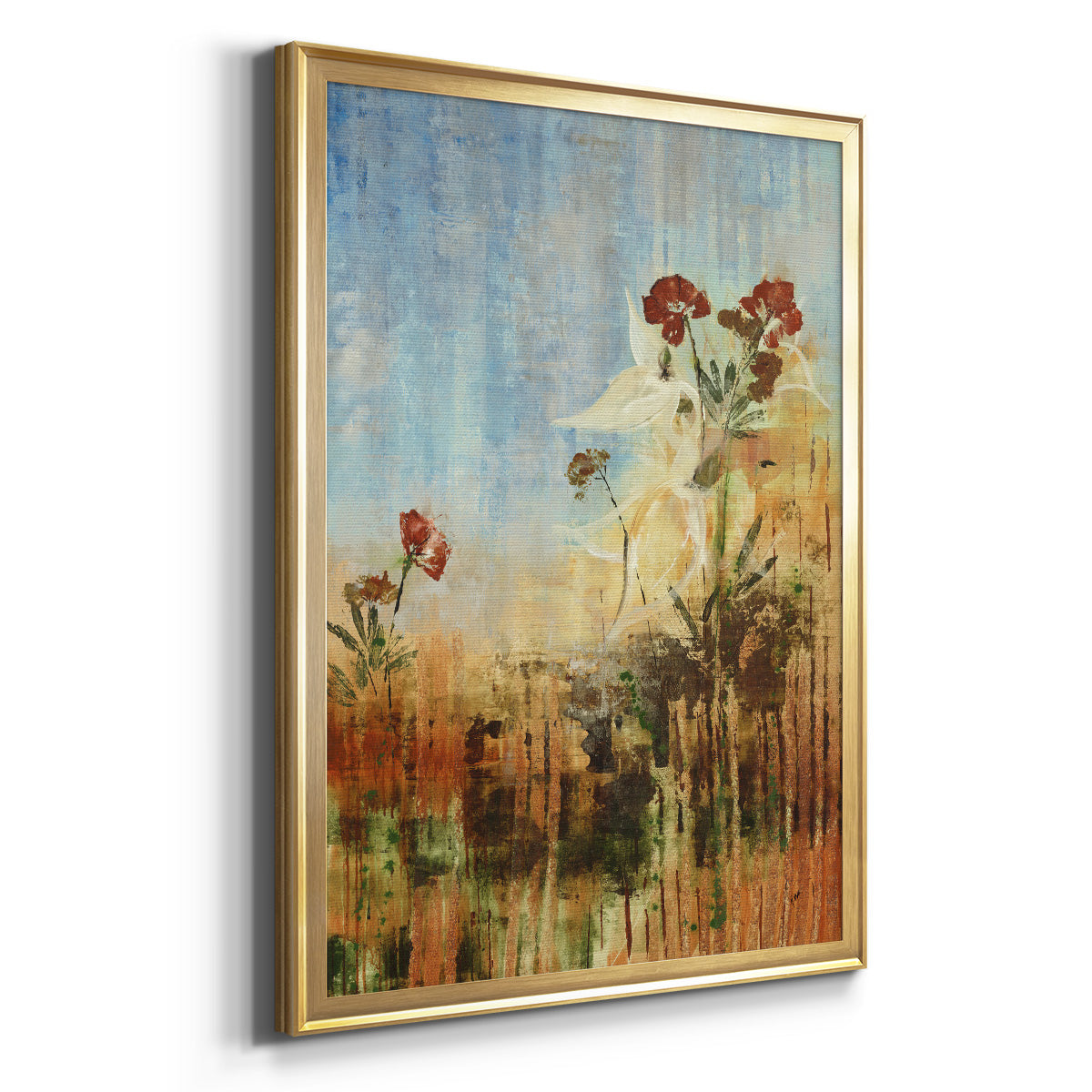 Dedicated to Spring - Modern Framed Canvas Print